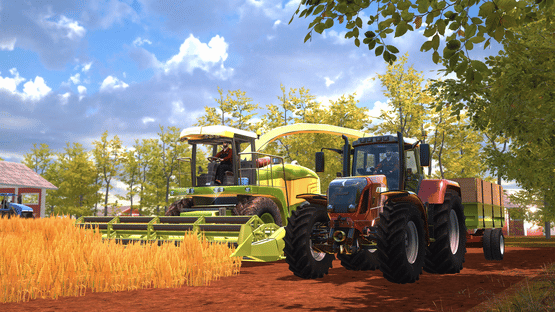 Farming Tractor Simulator 2023: Drive Combine & Trucks Screenshot