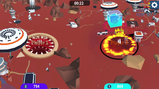 Hole io: Red Planet DLC Screenshot