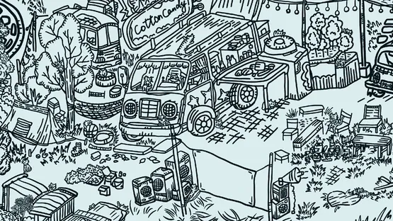 Hidden Cats In Amusement Park screenshot 2
