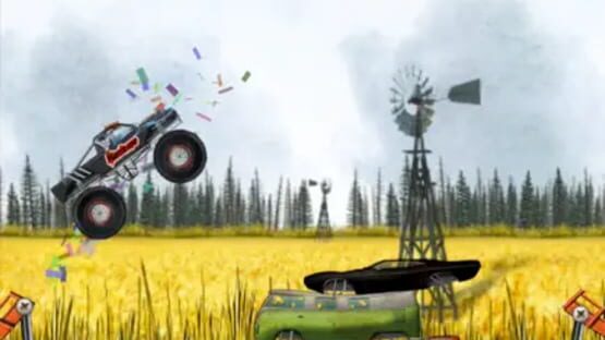 Stickman Downhill Monstertruck screenshot 1
