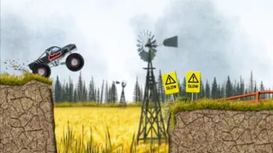 Stickman Downhill Monstertruck screenshot 2