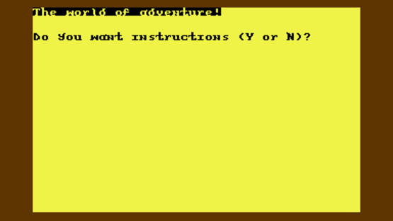 Colossal Cave Adventure Screenshot