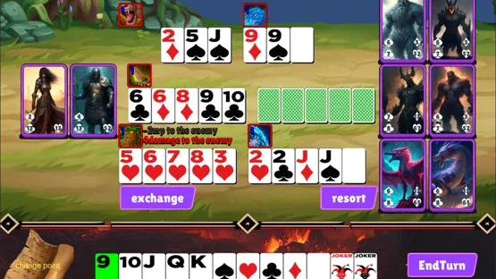 13 Playing Cards of Demon screenshot 2