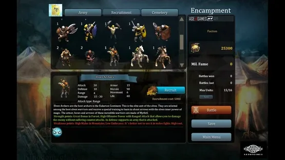 Fantasy Kommander: Eukarion Wars screenshot 2