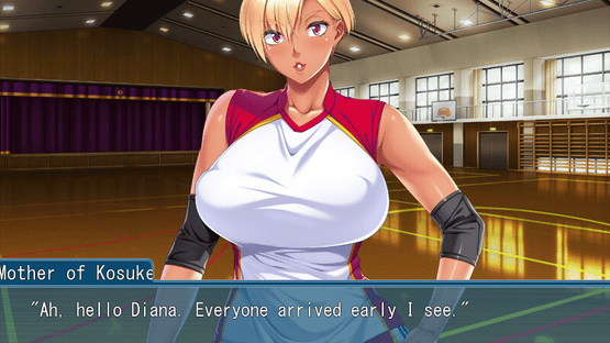 Oh, Yes! Kasshoku Hitozuma no Seiyoku Kaishou ~Ero Ero Dekiru Mama-san Volley Kai~ Screenshot