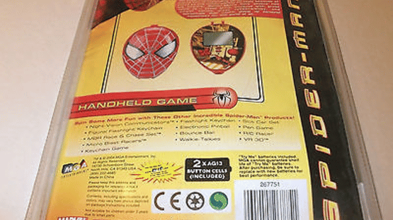 Spider-Man 2 Handheld Game Screenshot