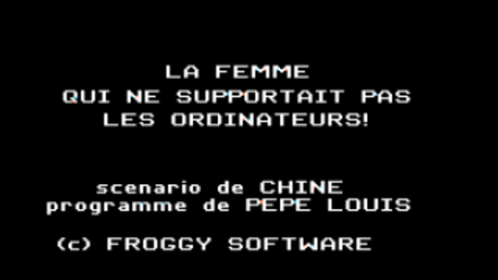 La femme qui ne supportait pas les ordinateurs Screenshot