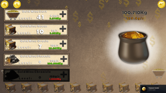 Gold Rush Clicker Screenshot