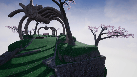 Golfing in Aether: Leviathan Screenshot