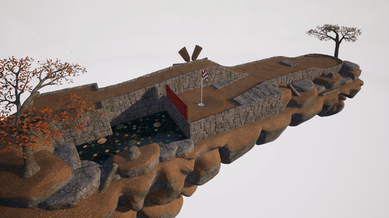Golfing in Aether: Leviathan Screenshot