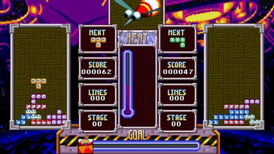 Dr. Robotnik's Mean Bean Tetris Screenshot