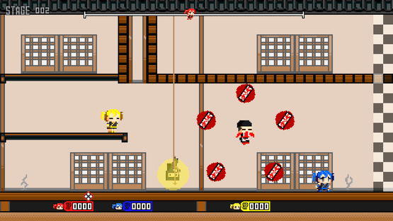 Pixel Game Maker Series Ninja Sneaking vs: Battle on the Couch Screenshot