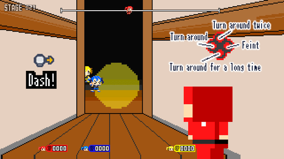 Pixel Game Maker Series Ninja Sneaking vs: Battle on the Couch Screenshot