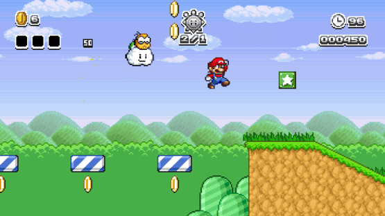 Super Mario Bros. Star Scramble DX Screenshot