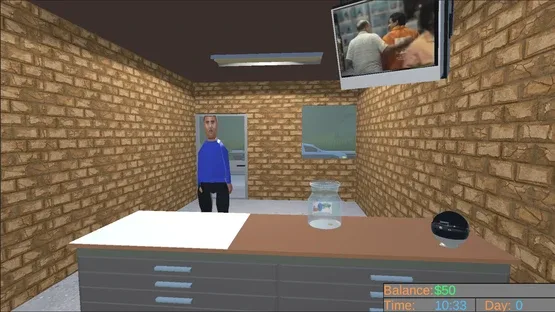 Paint Desk Simulator screenshot 2
