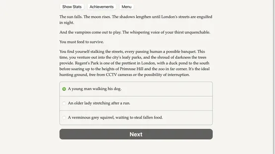 Vampire's Kiss screenshot 1