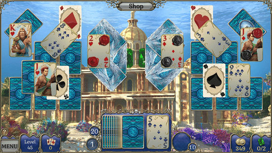 Jewel Match Atlantis Solitaire 4: Collector's Edition Screenshot