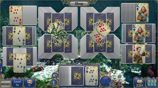 Jewel Match Atlantis Solitaire 4: Collector's Edition Screenshot