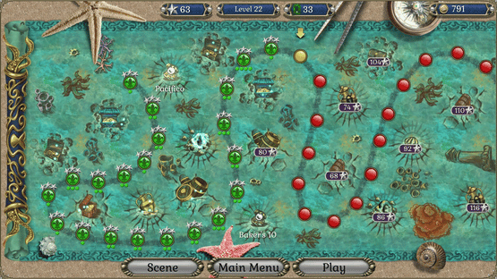 Jewel Match Atlantis Solitaire 4: Collector's Edition Screenshot