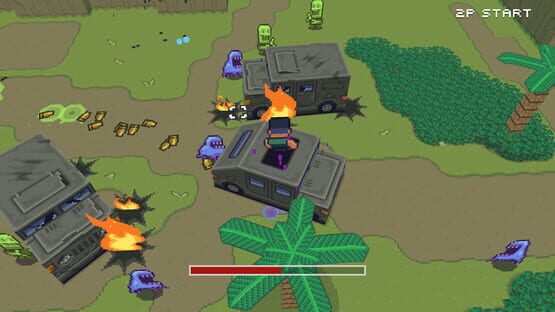 Screenshot 1 du jeu Zombies, Aliens and Guns