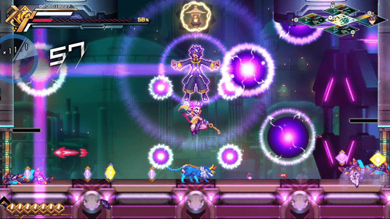 Azure Striker Gunvolt 3: Ex Image Pulses - Nova and Desna pack Screenshot