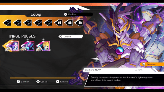 Azure Striker Gunvolt 3: Ex Image Pulses - Nova and Desna pack Screenshot