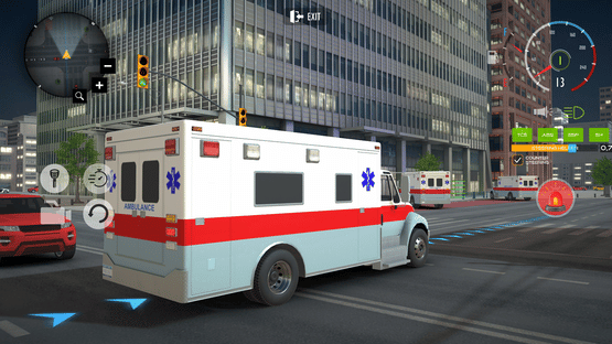 City Ambulance Car Driving Screenshot