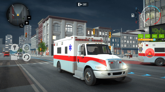 City Ambulance Car Driving Screenshot