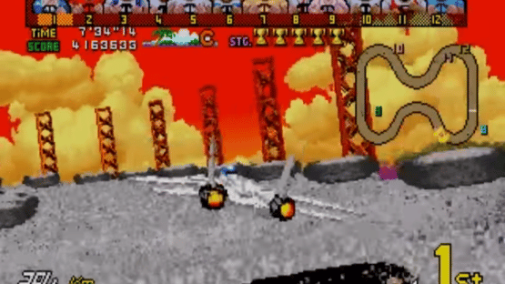 Sega Ages Vol. 10: Power Drift Screenshot