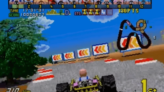 Sega Ages Vol. 10: Power Drift Screenshot