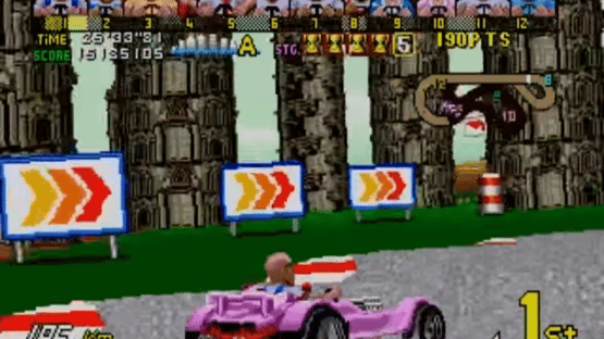 Sega Ages Vol. 10: Power Drift Screenshot