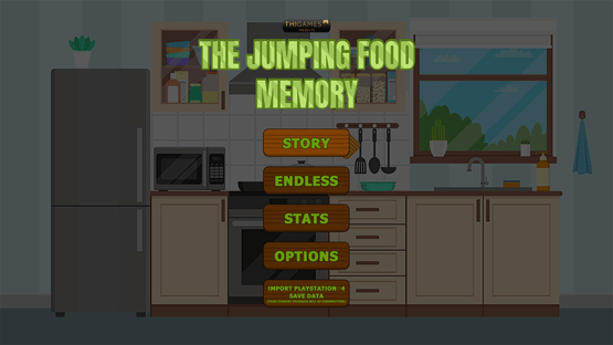 The Jumping Food Memory Screenshot