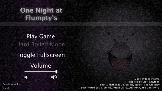 One Night at Flumpty's Screenshot