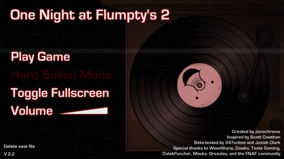 One Night at Flumpty's 2 Screenshot