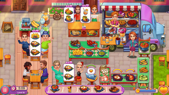 Claire's Cruisin' Cafe: Fest Frenzy Screenshot