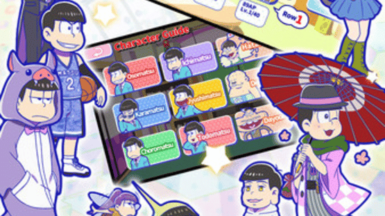 Osomatsu-san Hesokuri Wars: Battle of the NEETs Screenshot