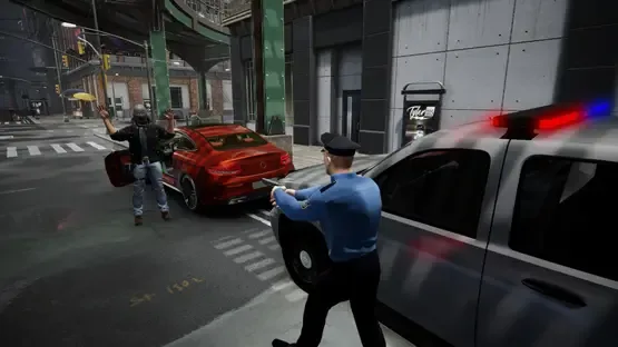 City Police Simulator: Cop Car Games & Shooter screenshot 1