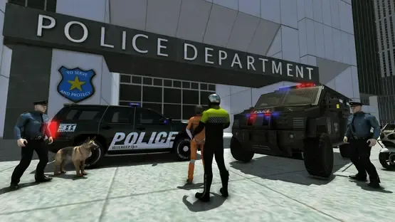 City Police Simulator: Cop Car Games & Shooter screenshot 6