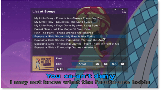 My Little Karaoke: Singing is Magic Screenshot