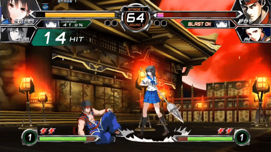 Dengeki Bunko: Fighting Climax Ignition - Mobile Version Screenshot