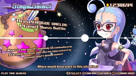 Osyaberi! Horijyo! Gekihori: Anna Holinski Saves the Universe, Alright?! screenshot 1