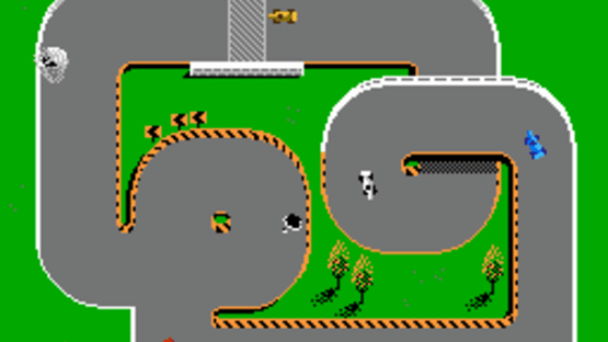 Super Sprint Screenshot