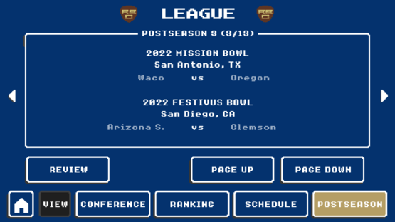 Retro Bowl College Screenshot