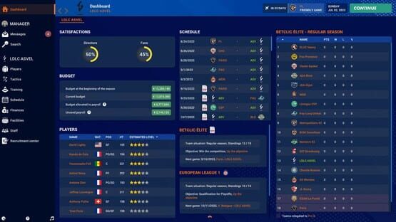 Screenshot 2 du jeu Pro Basketball Manager 2024