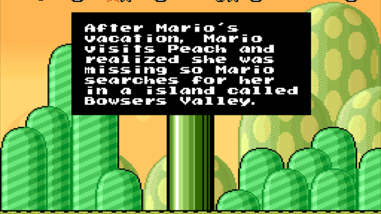 Bowser's Valley Screenshot