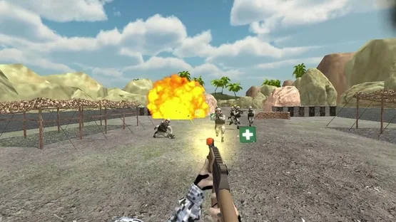 Humvee Assault: War 3D FPS screenshot 1