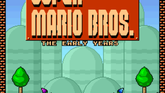 Super Mario Bros: The Early Years Screenshot