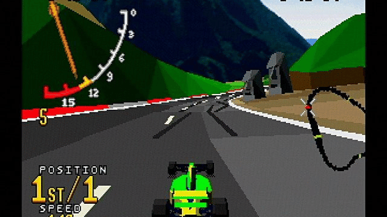 V.R. Virtua Racing Screenshot