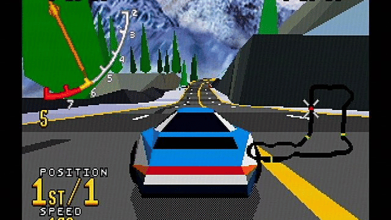 V.R. Virtua Racing Screenshot