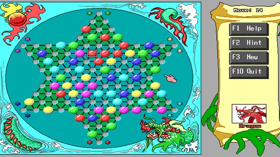 Chinese Checkers Screenshot